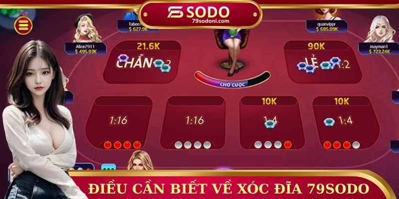 Điều cần biết về xóc đĩa 79sodo